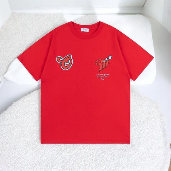 OFF-WHITE Crew neck, short sleeves Size: M - Picture 1 of 6